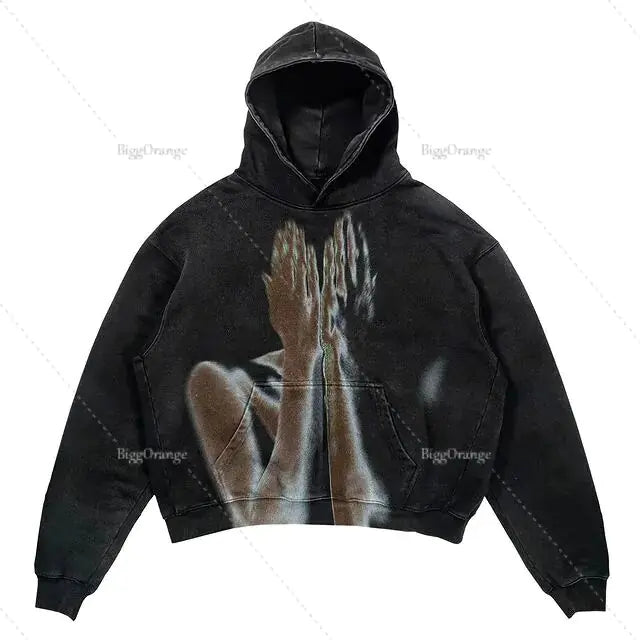 Dark Urban Printed Hoodies