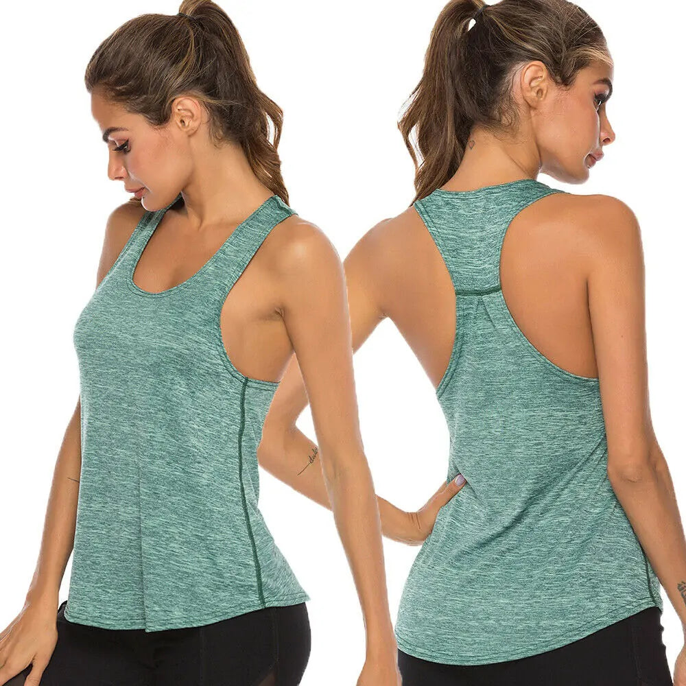 Running Vest - Lightweight and Breathable Fitness Shirt for Yoga, Gym, and Running