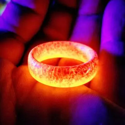 Luminous Glow Rings - Stylish Resin Rings that Illuminate in the Dark