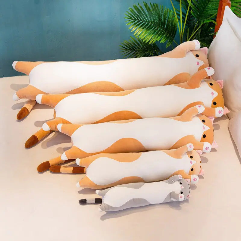 Ultra Cozy Long Cat Pillow