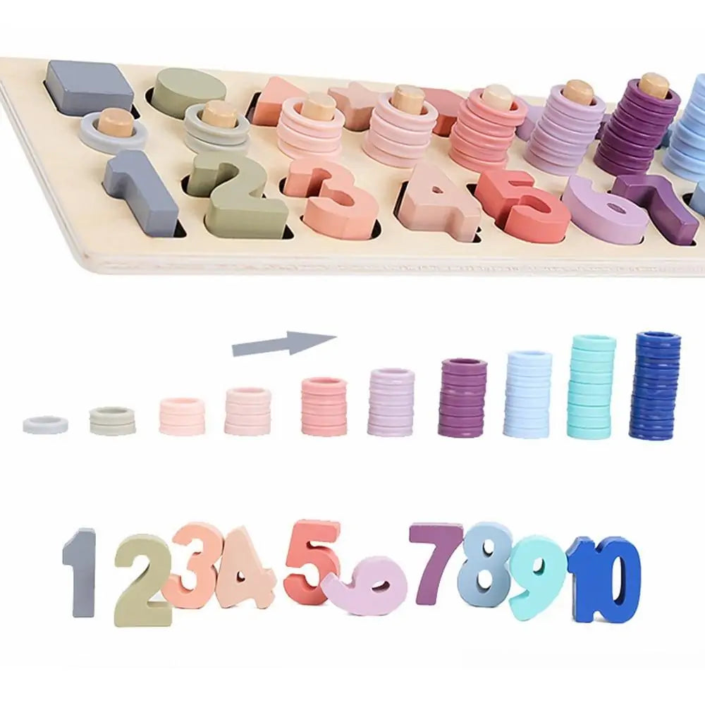 Montessori Math Wooden Board - STEM