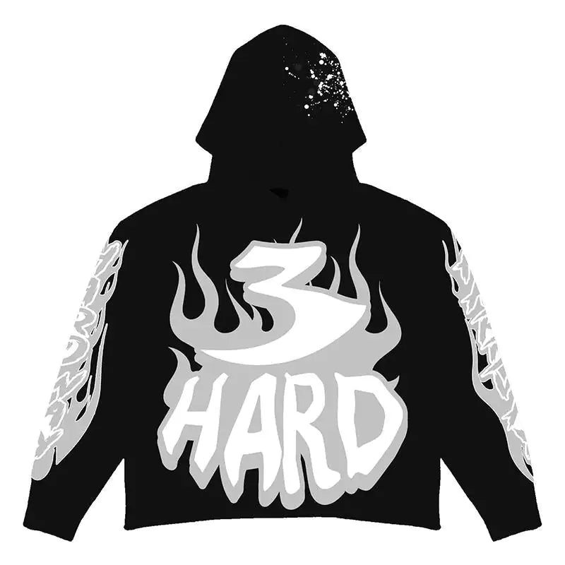 3 Hard Print Sweatsuit Set