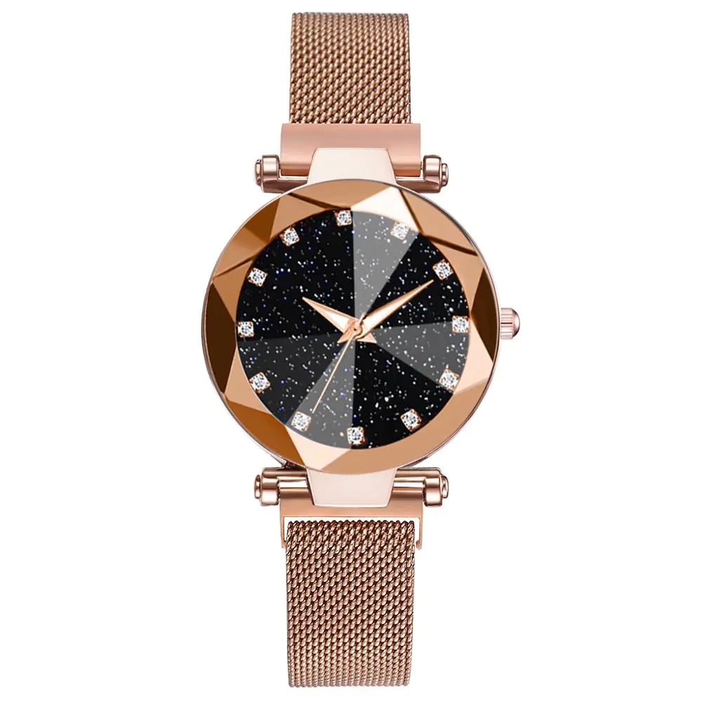 Diamond Cosmos Watches - Luxury Timepieces with Diamond-Cut Design