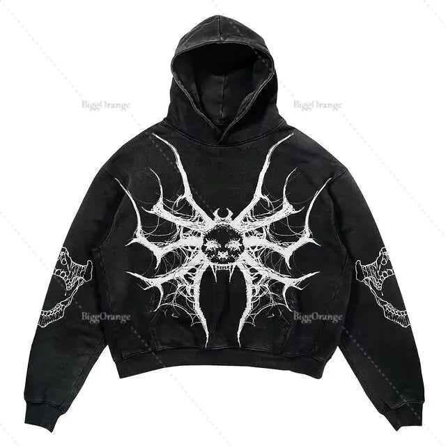 Dark Urban Printed Hoodies