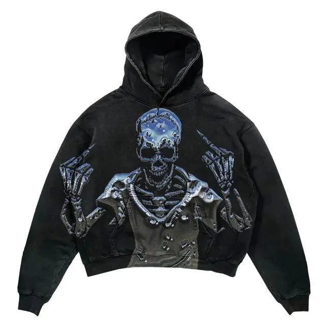 Dark Urban Printed Hoodies