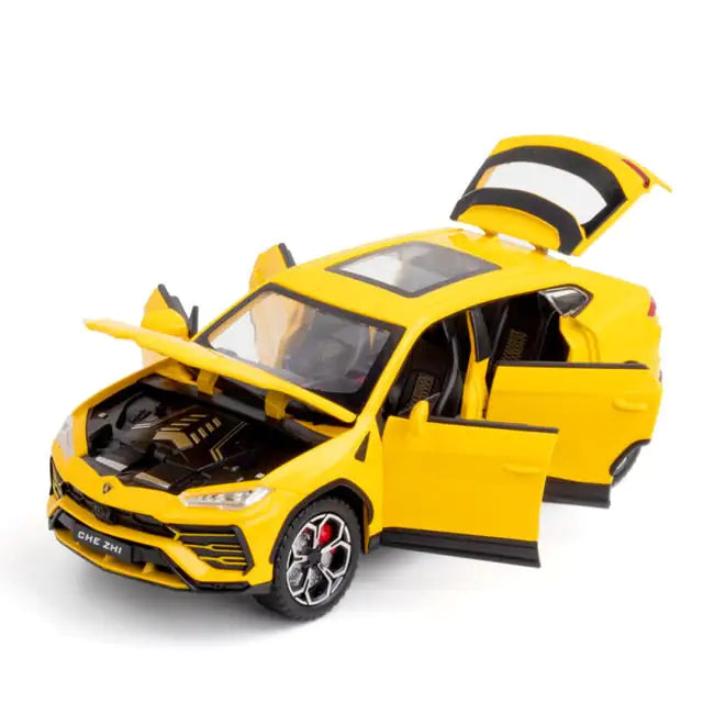 URUS Bison SUV Alloy Model 1:24 Scale with Working Lights and Sounds