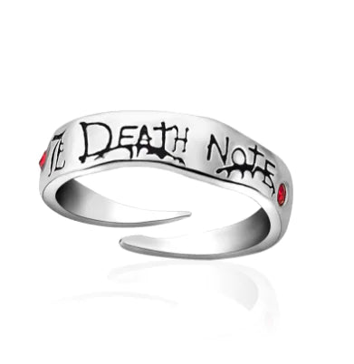 Adjustable Light Alloy Ring - Inspired by Yagami Light from Death Note