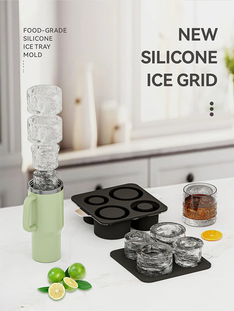 Cylindrical Ice Cube Mold