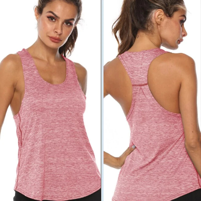 Running Vest - Lightweight and Breathable Fitness Shirt for Yoga, Gym, and Running