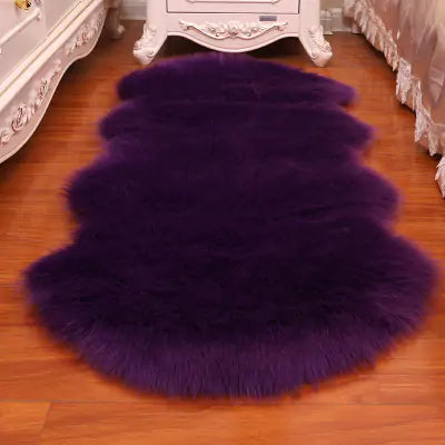 Faux Fur Carpet - Luxuriously Soft Sheepskin Rug