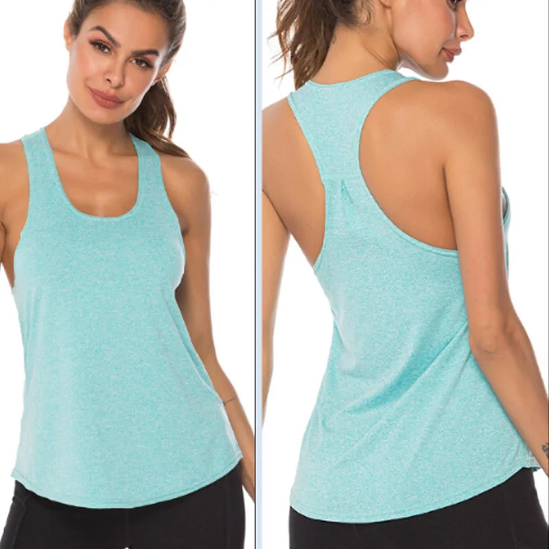 Running Vest - Lightweight and Breathable Fitness Shirt for Yoga, Gym, and Running