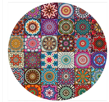 Mandala-Style Rug