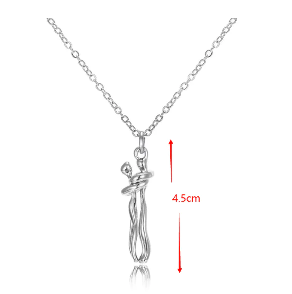 Eternal Hug Necklace - Timeless Symbol of Everlasting Love