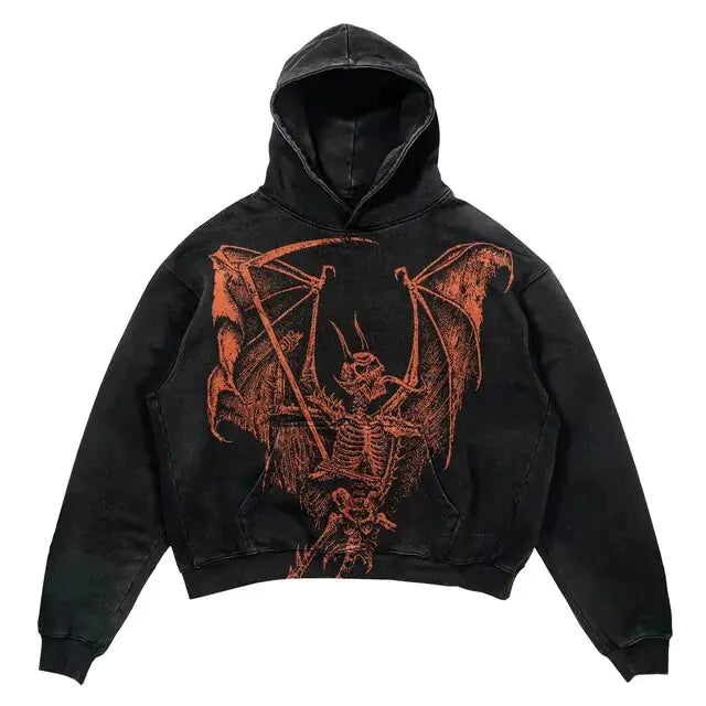 Dark Urban Printed Hoodies