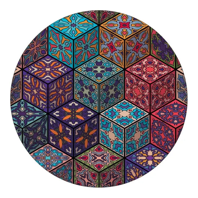 Mandala-Style Rug