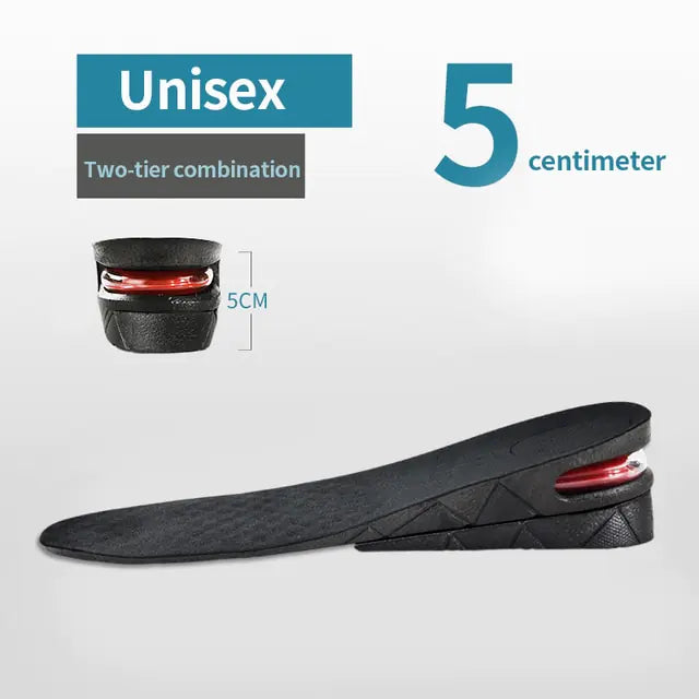 3-9cm Invisible Height Increased Insole - Adjustable Unisex Shoe Inserts