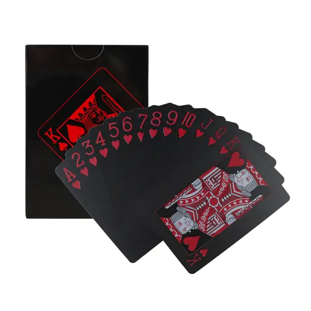 Deck Gold Leaf Poker Cards - Luxury 24k Gold Foil Embossed Playing Cards