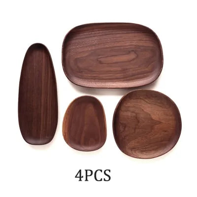 Whole Wood 3-Piece Tableware Set - Natural Lovesick Wood Serving Dishes