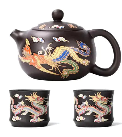 Color Changing Ceramic Teapot,