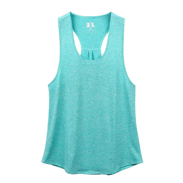 Workout Tank Top with Breathable Fabric & Moisture-Wicking Technology