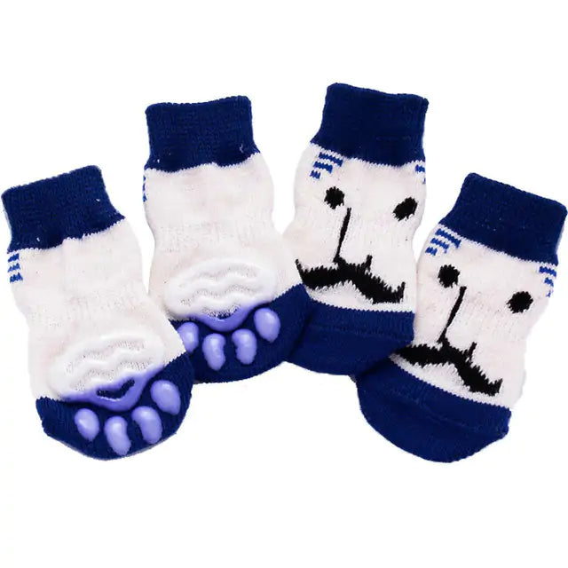 Knitted Pet Socks Set - Keep Your Pup Warm and Safe