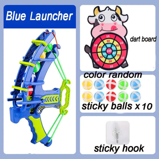 Slingshot Target Sticky Ball Dartboard for Outdoor Hand-Eye Coordination and Precision Skills