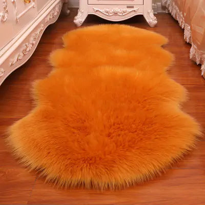 Faux Fur Carpet - Luxuriously Soft Sheepskin Rug