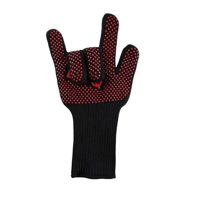 High-Temperature Resistant BBQ Gloves - Up to 800 Degrees Heat Resistance