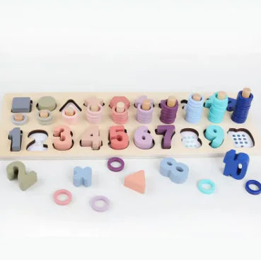 Montessori Math Wooden Board - STEM