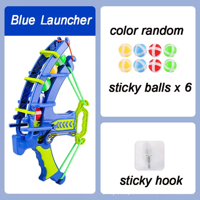 Slingshot Target Sticky Ball Dartboard for Outdoor Hand-Eye Coordination and Precision Skills