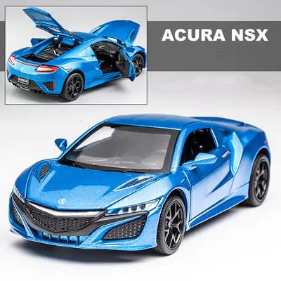 Acura NSX 1:32 Scale Alloy Sports Car with Metal Diecasts