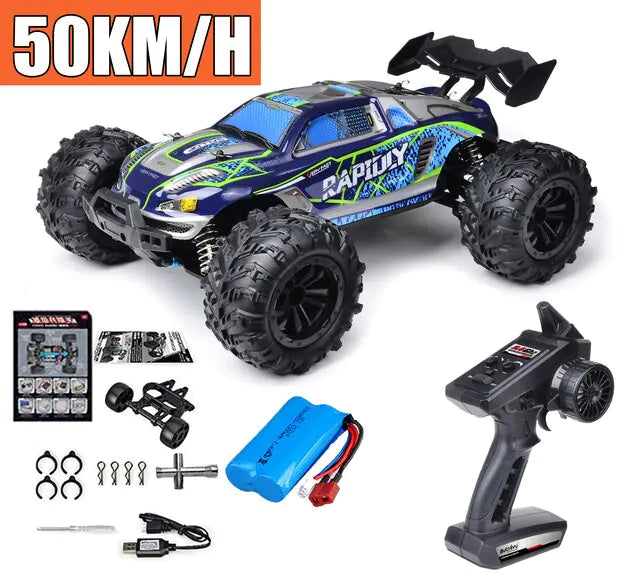 High-Speed 4WD Remote Control Car with 70km/h Max Speed