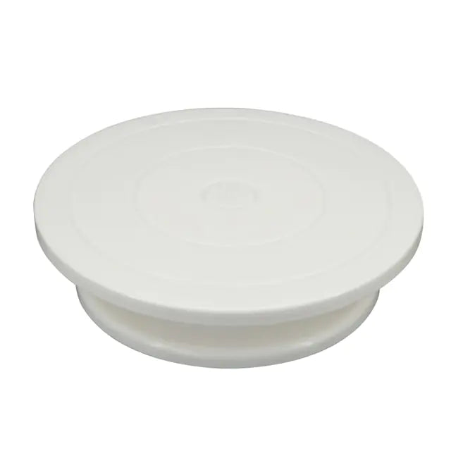 Cake Turntable Stand - 360° Rotation, Sturdy Base for Precise Cake Decorating