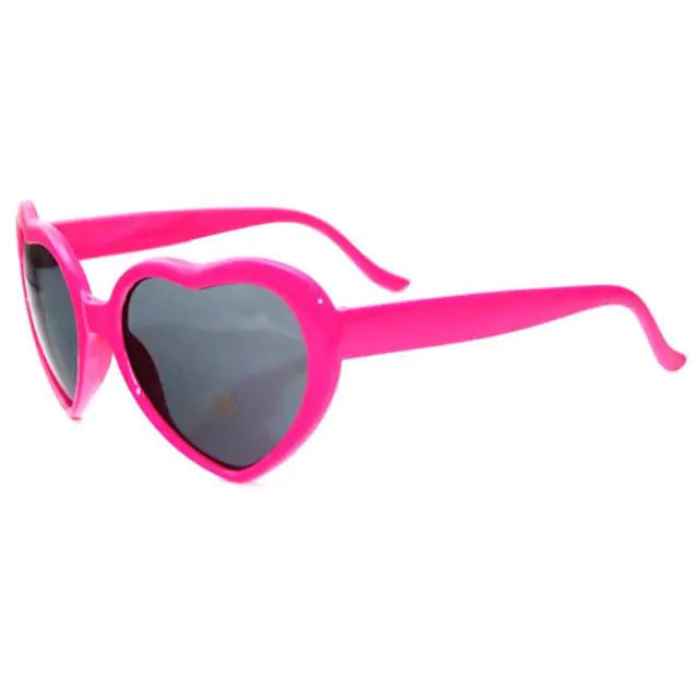 Heart Shape Light Change Sunglasses