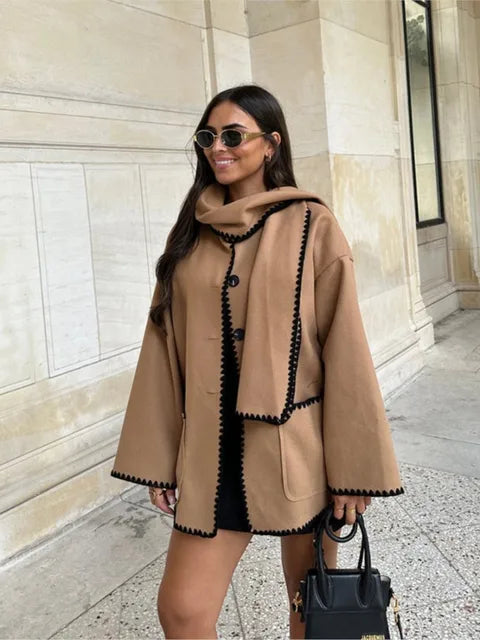 Luxe Plush Winter Coat for Women