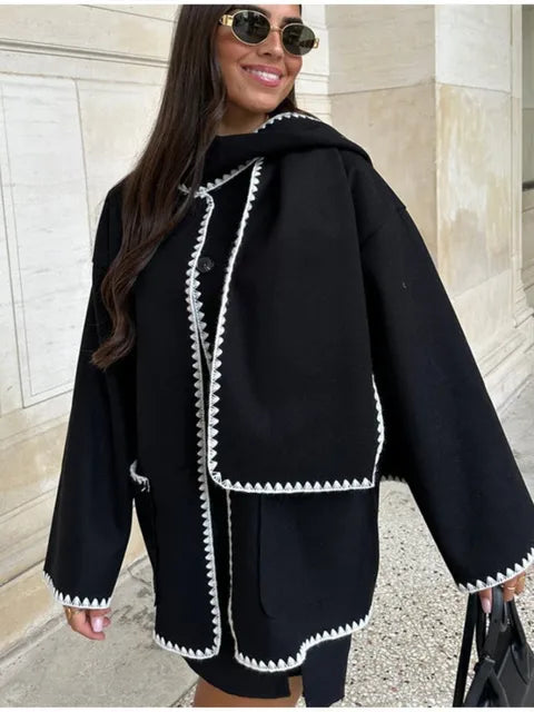 Luxe Plush Winter Coat for Women