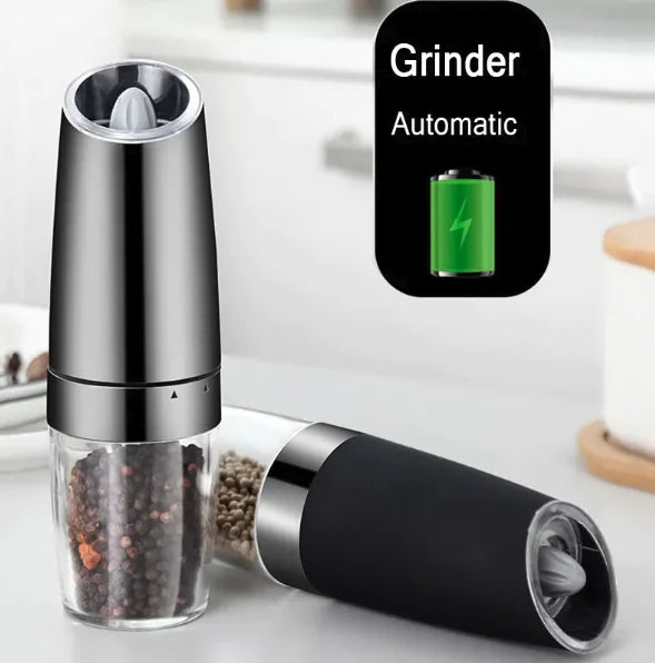 Electric Gravity Salt & Pepper Grinder