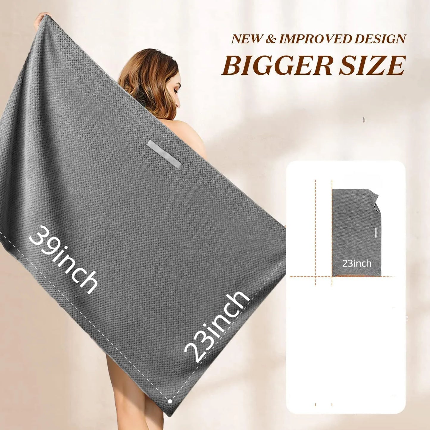 Luxury Long Hair Towel