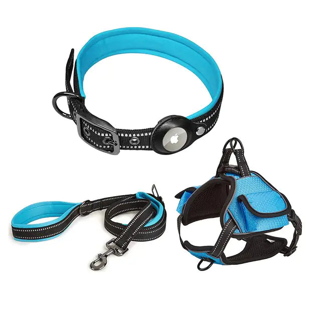 Airtag Pet Harness Vest Set