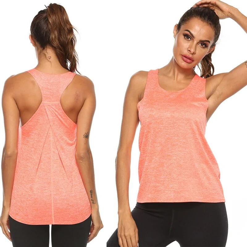 Running Vest - Lightweight and Breathable Fitness Shirt for Yoga, Gym, and Running