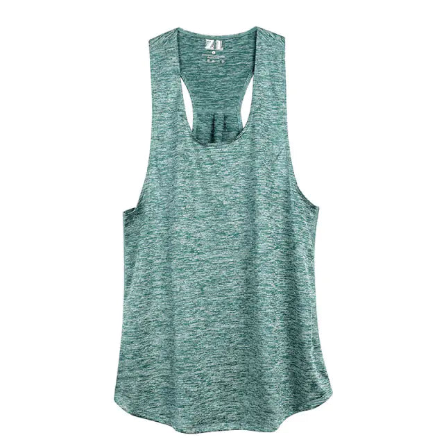 Workout Tank Top with Breathable Fabric & Moisture-Wicking Technology