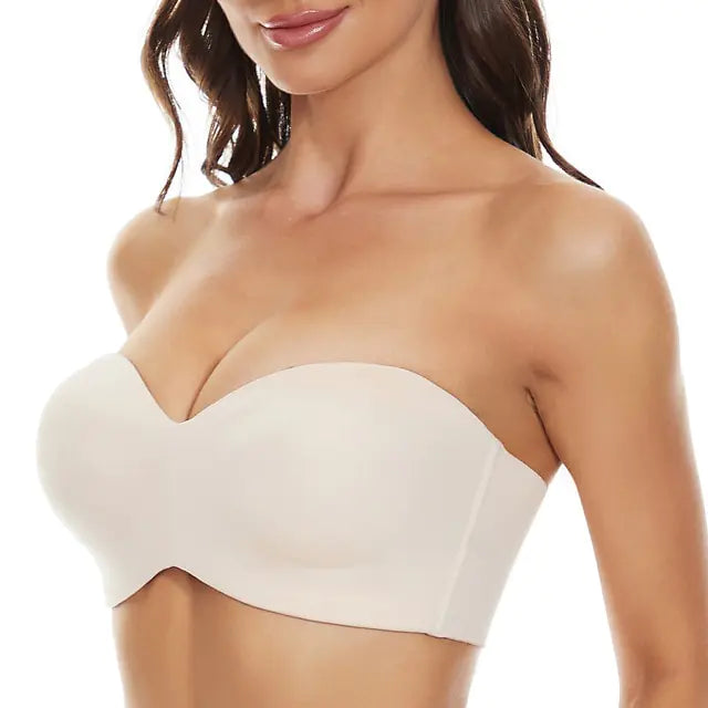 Strapless Bra Push up Non-Slip