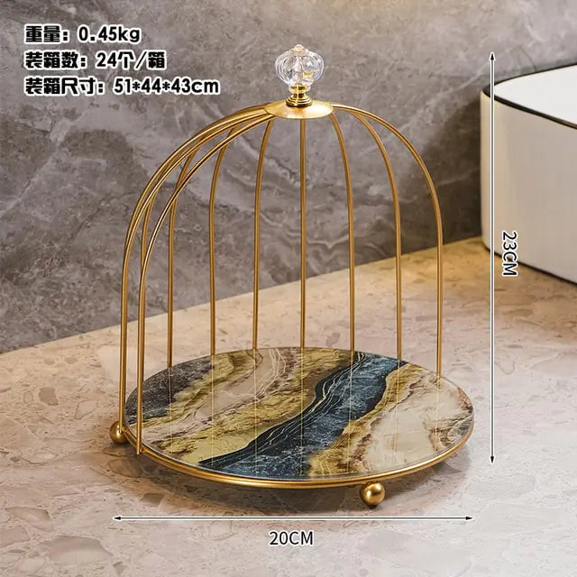 Bird Cage Cosmetic Organizer