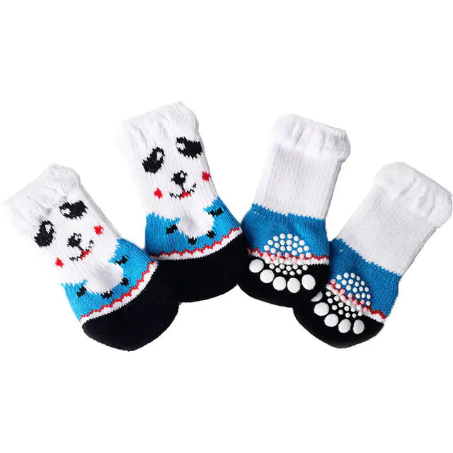 Knitted Pet Socks Set - Keep Your Pup Warm and Safe