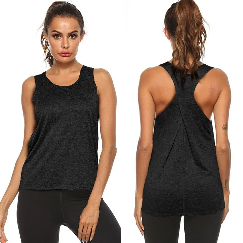 Running Vest - Lightweight and Breathable Fitness Shirt for Yoga, Gym, and Running