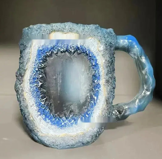 400ml Resin Mineral Crystal Coffee Mug