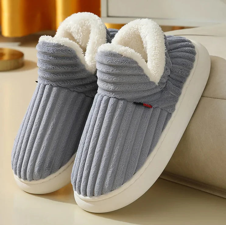 Men's & Women's Fleece Plush Cotton Slippers