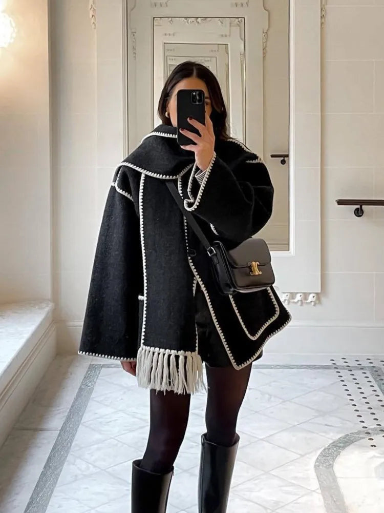 Luxe Plush Winter Coat for Women