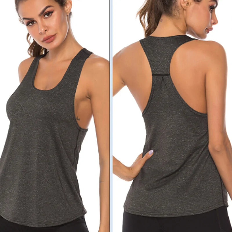 Running Vest - Lightweight and Breathable Fitness Shirt for Yoga, Gym, and Running