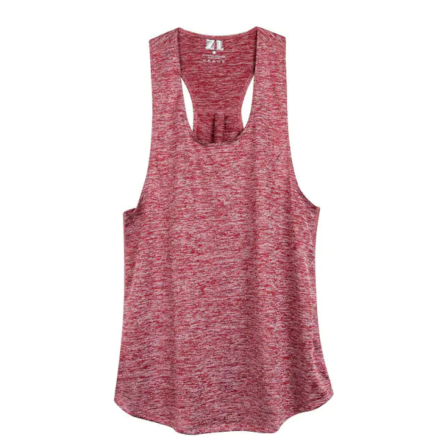 Workout Tank Top with Breathable Fabric & Moisture-Wicking Technology